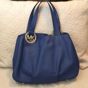 Michael Kors blue tote